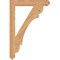 Ekena Millwork Olympic Arts & Crafts Smooth Bracket, Western Red Cedar, 3 1/2"W x 26"D x 38"H BKT04X26X38OLY03SWR - alternate 2